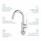 Kibi Circular Single Handle High-Arc Bathroom Sink Faucet C-KBF1021CH-KPW100CH - alternate 5